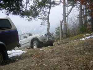 Dans la neige, la boue puis la rivi�re...