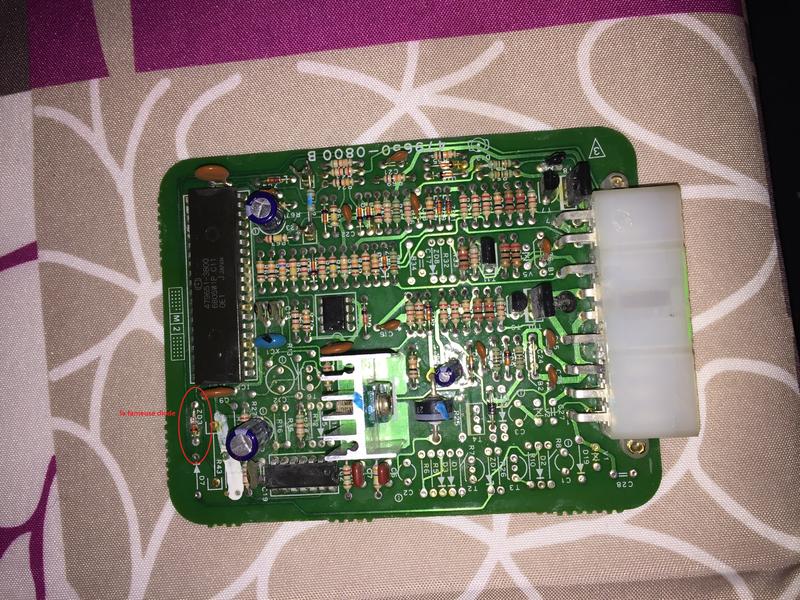 Y60 : diode hs boitier préchauffage