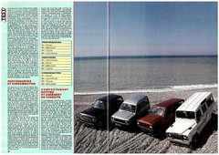 4x4   magazine juillet 1985 p36 et 37